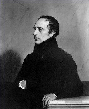 Francois Guizot 1837 Hippolyte Delaroche Ölgemälde